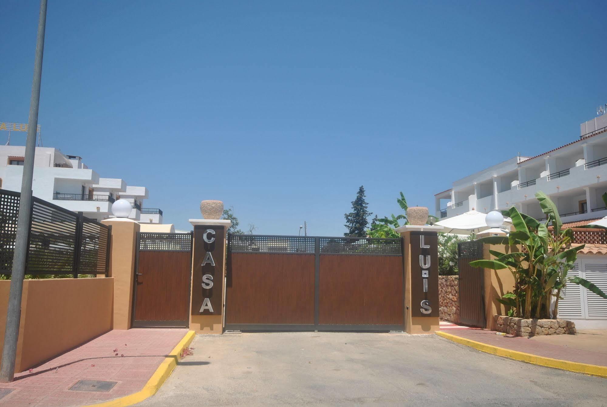 Casa Luis Apartments Santa Eularia des Riu Eksteriør bilde