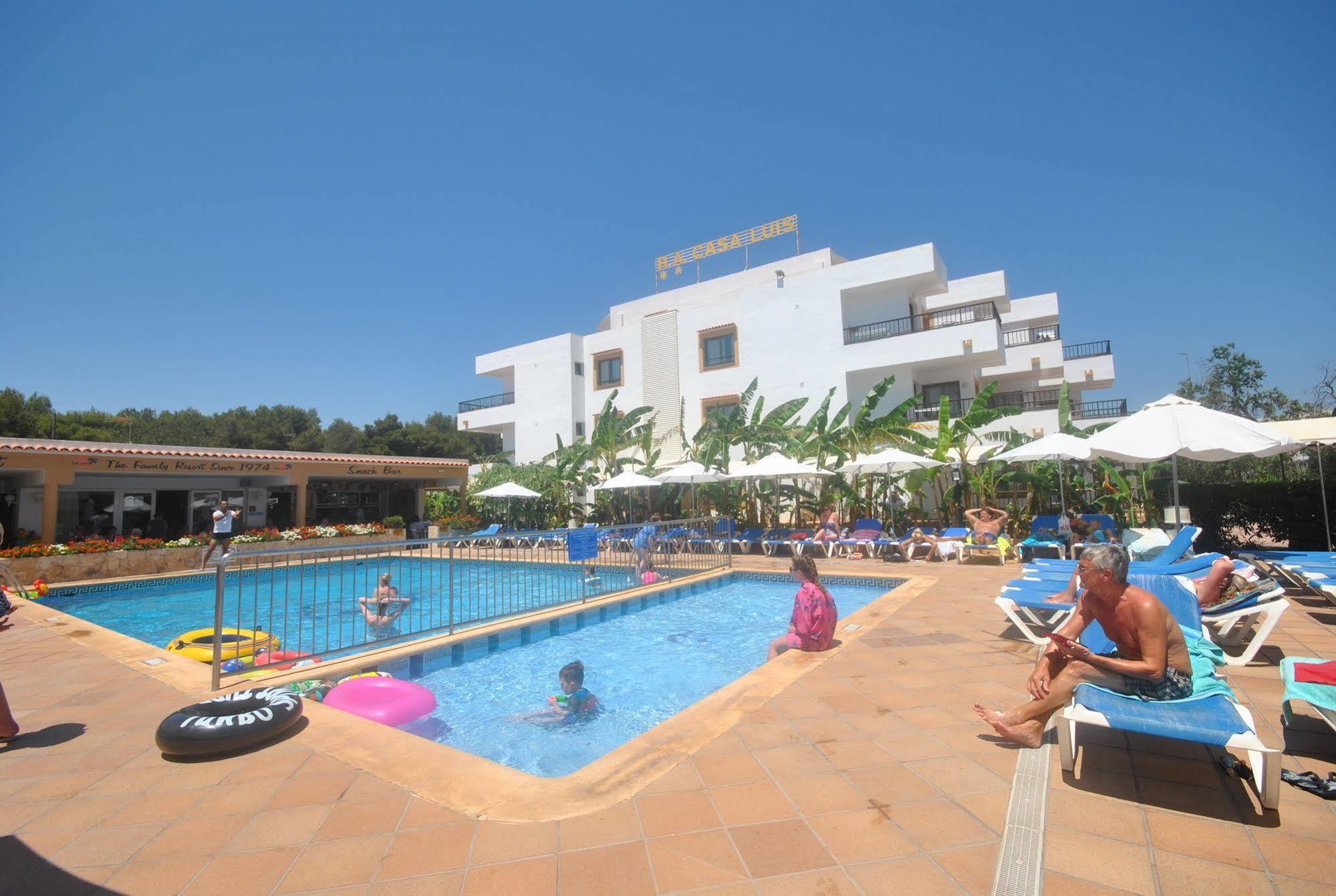 Casa Luis Apartments Santa Eularia des Riu Eksteriør bilde
